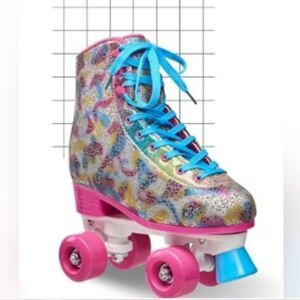 Retro NWT Adult Colorful Roller Skates Size 7